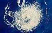 crater in glass window