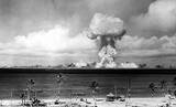 Nuclear test blast